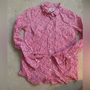 Jcrew x Liberty of London Perfect Button Down Size 10